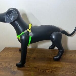 Light Up Green Dog Harness
